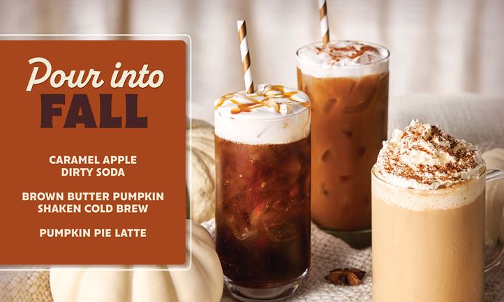 Dunn Brothers Coffee Pours Into Fall with Pumpkin Favorites and a New Caramel Apple Dirty Soda