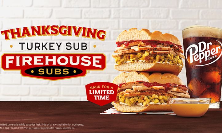 Firehouse Subs Brings Back Its Fan-Favorite Thanksgiving Turkey Sub